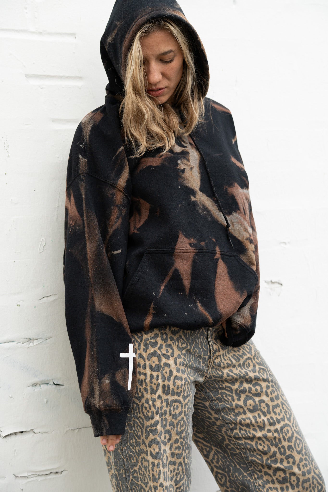 The Original Hoodie (Handmade Bleach Tye-Dye)