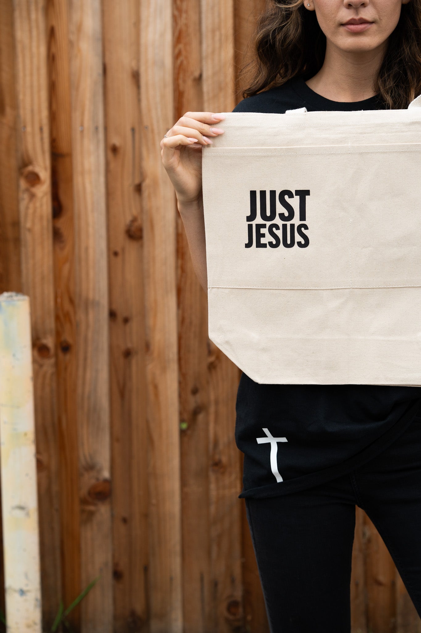 Just Jesus Tote