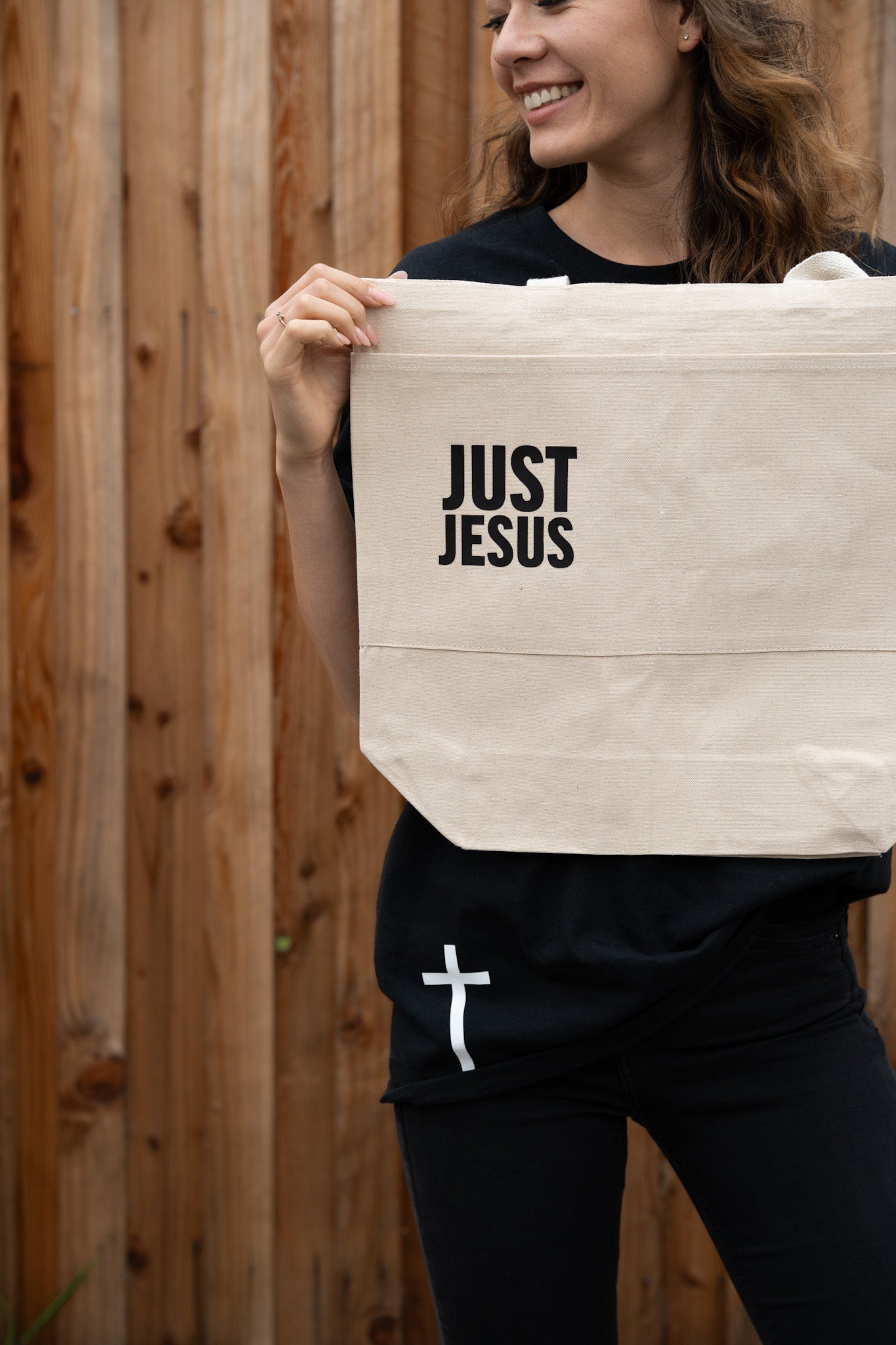 Just Jesus Tote
