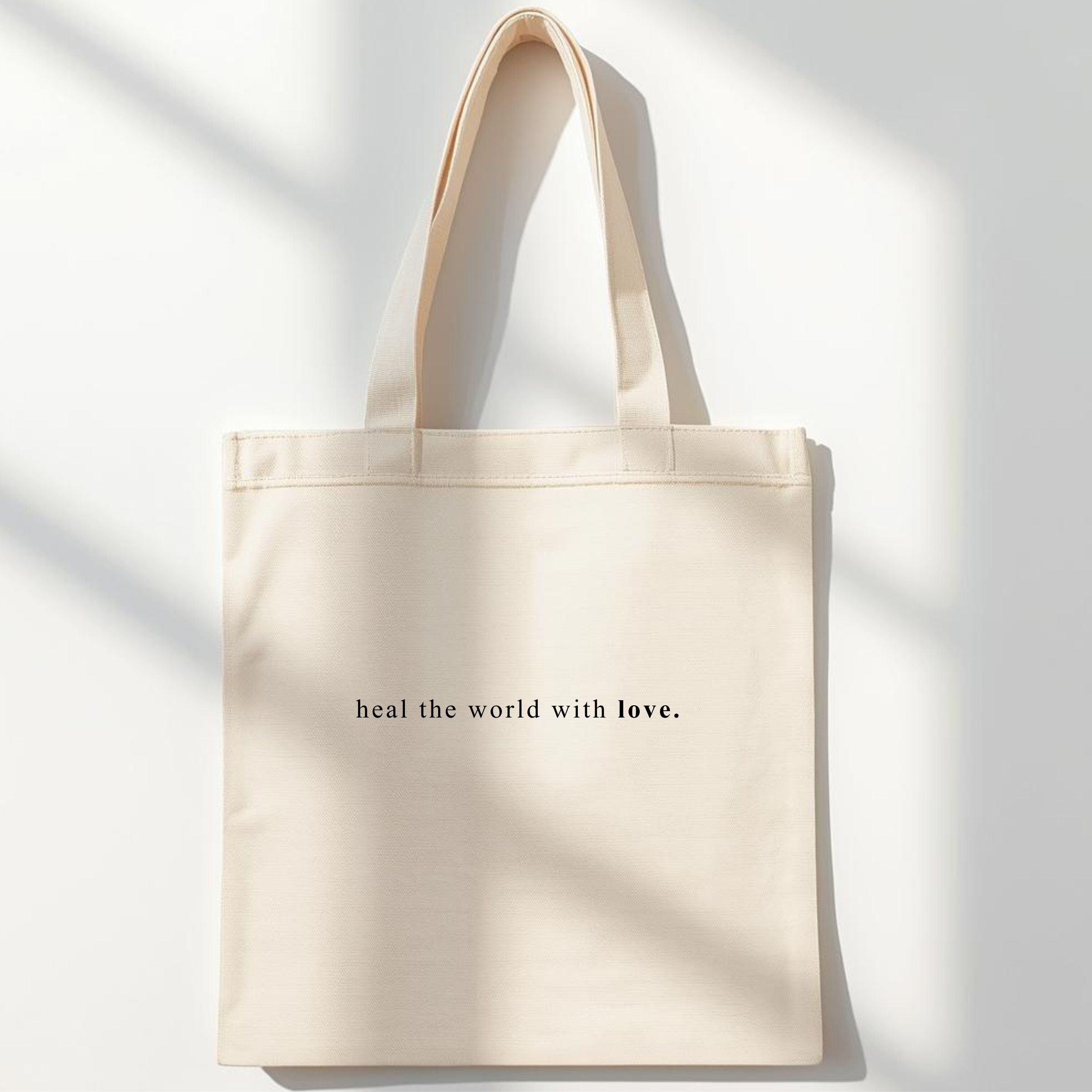 Heal the World with Love - Tote